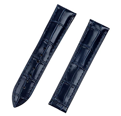 Kiaoeiuyti Kalbskinne echtes Bambus Grain Leder -Uhrenband für Omega -Gurt Uhr Seemaster Speedmaster 300 Deville Watchband Bracelet Logo Interesting life von Kiaoeiuyti