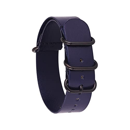Kiaoeiuyti Leder Uhrenbandgurt Männer Frauen Silber schwarzer Ringschnalle Armband Bandzubehör 14mm 16 18 mm 20mm 22 mm 24 mm Fit für die NATO FIT FÜR ZULU Uhrengurt Interesting life Kiaoeiuyti Leder Uhrenbandgurt Männer Frauen Silber schwarzer Ringschnalle Armband Bandzubehör 14mm 16 18 mm 20mm 22 mm 24 mm Fit für die NATO FIT FÜR ZULU Uhrengurt Interesting life von Kiaoeiuyti