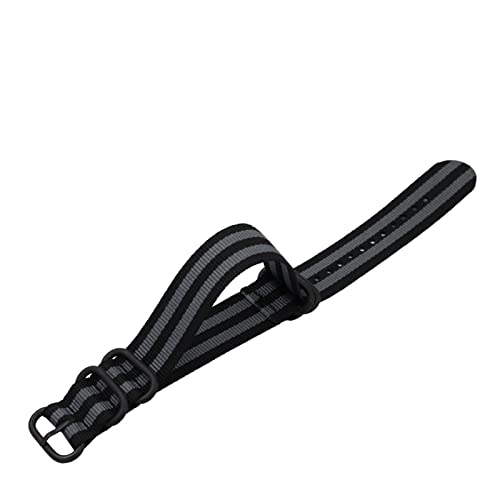 Kiaoeiuyti Stoff Nylon Sportgurt 18mm 20 mm 22 mm 24 mm langlebiger Uhrengürtel Mode farbenfrohe Regenbogen Uhren -Uhr -Accessire Uhrengurt Interesting life von Kiaoeiuyti