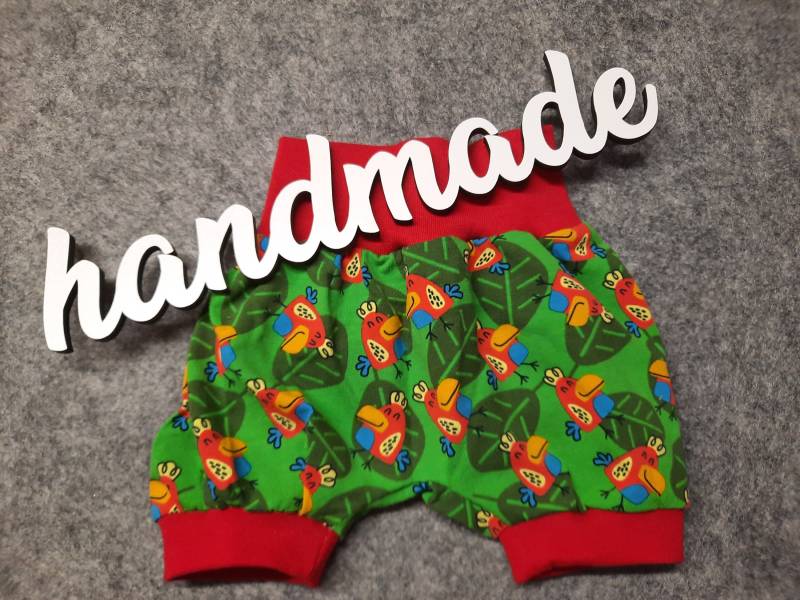 Sommerhose/Kurze Hose Newborn Papagei von KiasWorld