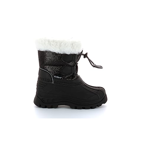 Kickers Unisex Kinder Sealsnow Schneestiefel, Noir Brillant, 29 EU von Kickers