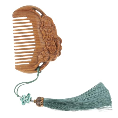 Kichvoe Luxuriöser Haarkamm Aus Geschnitztem Sandelholz Für Damen Kichvoe Luxuriöser Haarkamm Aus Geschnitztem Sandelholz Für Damen von Kichvoe