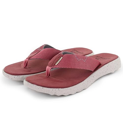 Kickback Koloa Flip-Flop-Sandalen – Flip-Flop-Zehentrenner für Herren und Damen – Entspannter Look, ganztägiger Komfort – Lässige Sommerschuhe – Himbeertaupe - EU von Kickback