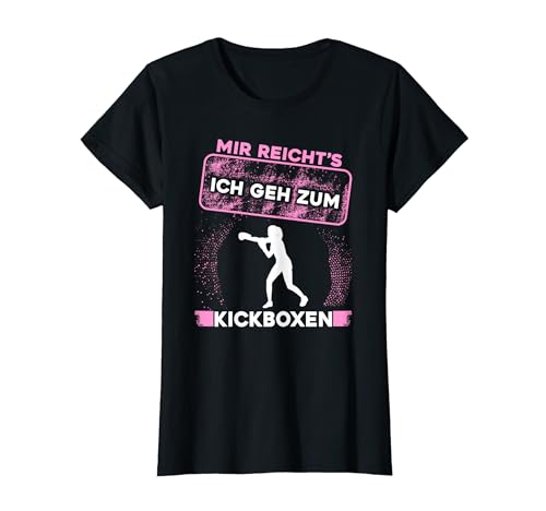 Kickboxen Damen Kampfsport Training Mädchen Kickboxen T-Shirt von Kickboxen Geschenke & Zubehör für Frauen Mädchen