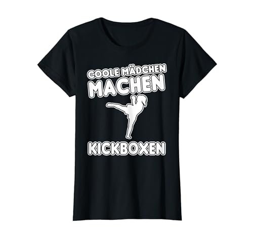 Kickboxen Damen Kampfsport Training Mädchen Kickboxen T-Shirt von Kickboxen Geschenke & Zubehör für Frauen Mädchen