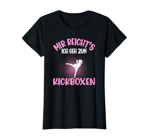 Kickboxen Damen Kampfsport Training Mädchen Kickboxen T-Shirt von Kickboxen Geschenke & Zubehör für Frauen Mädchen