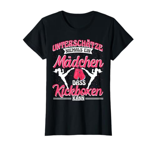 Kickboxen Mädchen Kampfsport T-Shirt Kickboxen Mädchen Kampfsport T-Shirt von Kickboxerin Kampfsport u. Geschenkidee