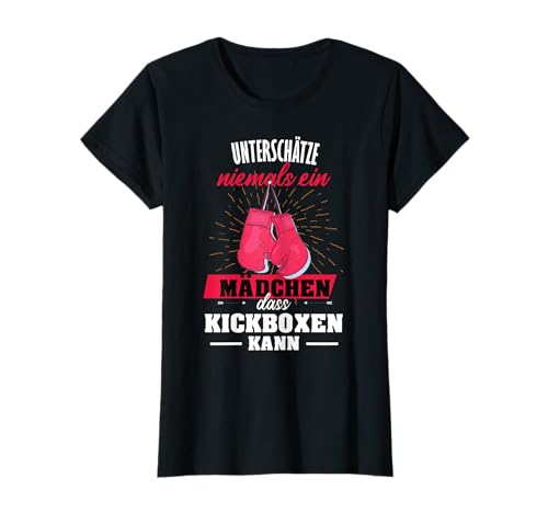 Kickboxen Mädchen Kampfsport T-Shirt Kickboxen Mädchen Kampfsport T-Shirt von Kickboxerin Kampfsport u. Geschenkidee