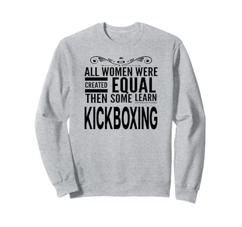 Frauen Lernen Kickboxen Kampfsport Mädchen Kämpfer Student Sweatshirt Frauen Lernen Kickboxen Kampfsport Mädchen Kämpfer Student Sweatshirt von Kickboxing Women