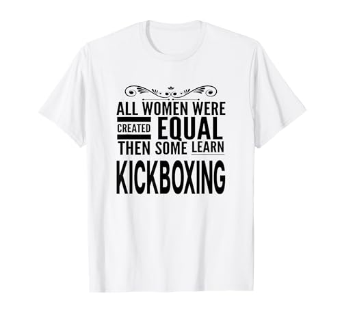Frauen Lernen Kickboxen Kampfsport Mädchen Kämpfer Student T-Shirt Frauen Lernen Kickboxen Kampfsport Mädchen Kämpfer Student T-Shirt von Kickboxing Women
