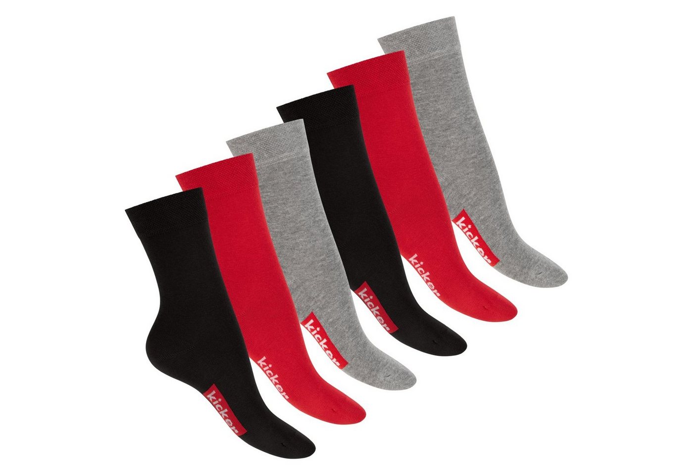 Kicker Basicsocken Sportliche Socken aus Baumwolle für Damen und Herren von Kicker