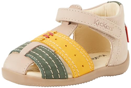 KICKERS BIGBAZAR-2 Sandale, BEIGE Jaune, 27 EU von Kickers