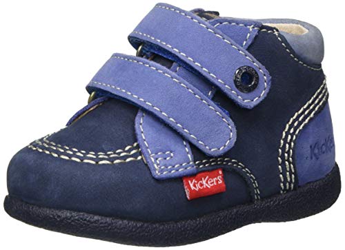 KICKERS Babyscratch Stiefelette, MARINEBLAUE Tricolor, 18 EU von Kickers