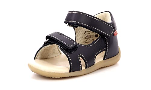 KICKERS Binsia-2-696355-10-103 Sandale , Mädchen, Marine Dunkelblau 103, 18 EU von Kickers