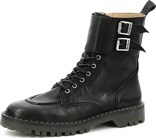 Kickers Damen Deckranger Schuhe mit Rollen, Schwarz, 39 EU von Kickers