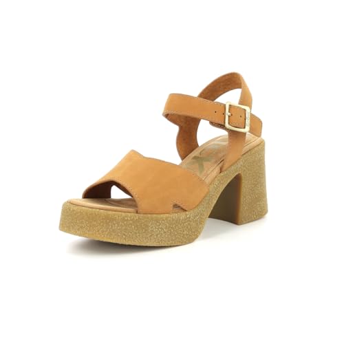 KICKERS Damen Kick-Konstanz Sandale mit Absatz, Camel, 40 EU von Kickers