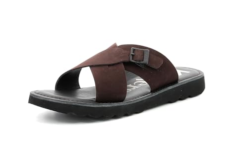 KICKERS Herren Kick Neol Flipflop, braun, 41 EU von Kickers