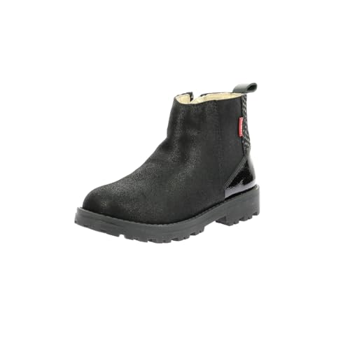 KICKERS Jungen Mädchen GROOFIT Stiefelette, Schwarze Sterne, 32 EU von Kickers
