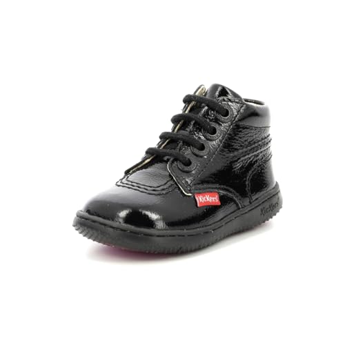 KICKERS Mädchen Kickbillista Stiefelette, Noir Vernis, 26 EU von Kickers