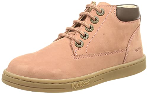 Kickers Jungen Mädchen Tackland Stiefelette, Helles Rosa, 31 EU von Kickers