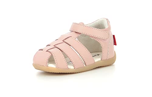 KICKERS Jungen Unisex Kinder Bigflo-2 Sandale, Hellrosa, 27 EU von Kickers