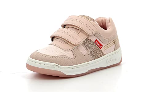 KICKERS Jungen Unisex Kinder KALIDO Sneaker, Rose Clair, 26 EU von Kickers