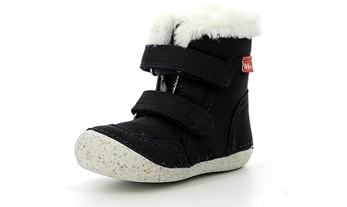 KICKERS Jungen Unisex Kinder SOSNOWKRO Stiefelette, Marine, 23 EU von Kickers