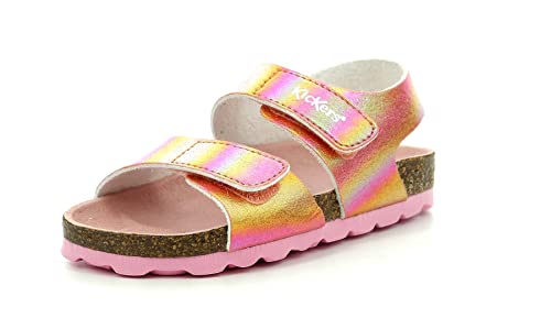 Kickers Summerkro Sandale, Rose Rainbow, 36 EU von Kickers