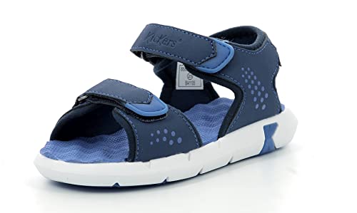 KICKERS Unisex Baby Jumangap Sandale, blau, 25 EU von Kickers