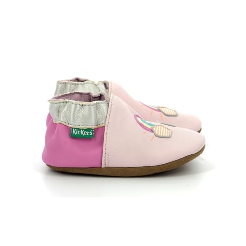 Kickbaby Rainbow Hausschuhe für Mädchen,, Rosa, 17/18 EU Kickbaby Rainbow Hausschuhe für Mädchen,, Rosa, 17/18 EU von Kickers