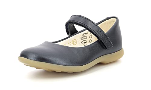 Kickers Ambellie Geschlossene Ballerinas , Mädchen, Blau (Marine 10), 32 EU von Kickers