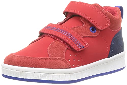 Kickers Baby-Jungen BILBON VELC Sneaker, Marinerot, 21 EU von Kickers