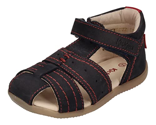 Kickers Bigbazar-2 Sandalen , Jungen, Blau (Marine Rouge 103), 21 EU von Kickers