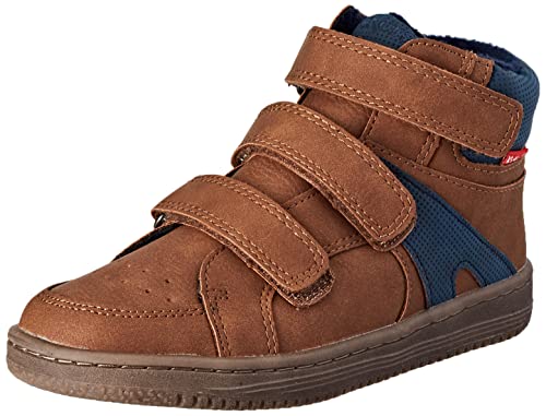 Kickers Jungen Unisex Kinder Lohan Sneaker, Camel Blau, 21 EU von Kickers