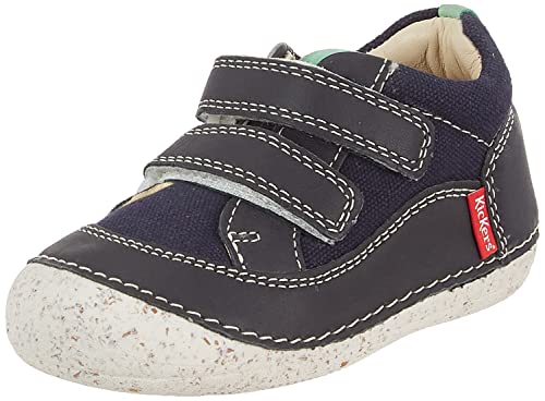 Kickers Baby-Jungen SOSTANKRO Oxford-Schuh, Marinegrün, 24 EU von Kickers