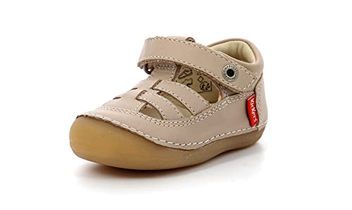 Kickers Unisex Kinder Sushy Mary Jane Schuh, Beige von Kickers