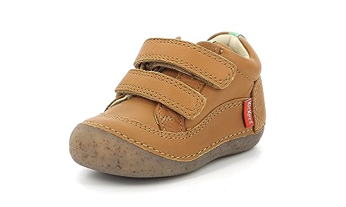 Kickers Baby-Jungen Sostankro Oxford-Schuh, Camel, 25 EU von Kickers