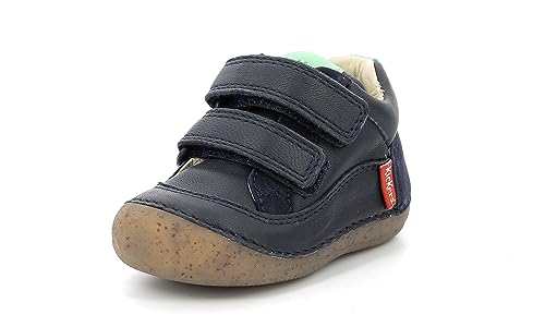 Kickers Baby-Jungen Sostankro Oxford-Schuh, Marine, 22 EU von Kickers