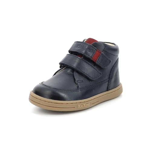 Kickers Baby-Jungen Tractok Sneaker, Marine, 18 EU Kickers Baby-Jungen Tractok Sneaker, Marine, 18 EU von Kickers