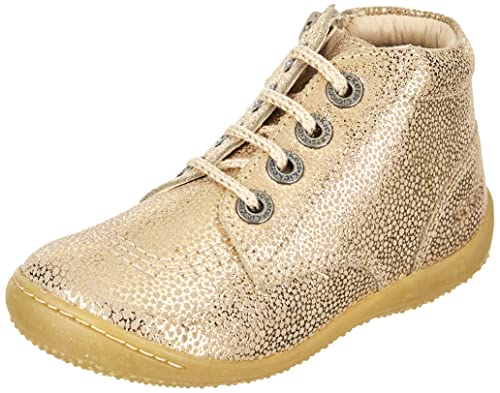 Kickers Baby-Mädchen Gulyflow Oxford-Schuh, Beige Metallic, 26 EU von Kickers