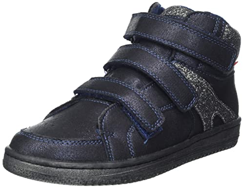 Kickers Lohan Sneaker, Marineblau, Silber glänzend, 23 EU von Kickers