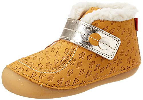 Kickers Baby-Mädchen So Schuss Oxford-Schuh, Gelbgold, Fantasie, 22 EU von Kickers