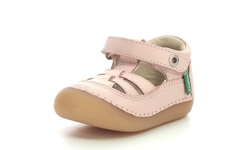 Kickers Baby-Mädchen Sushy Oxford-Schuh, Hellrosa, 18 EU von Kickers