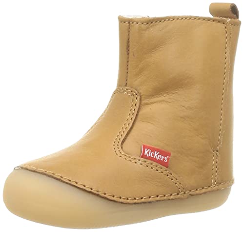 Kickers Unisex Baby Socool Cho Mary Jane Schuh, Helles Camel, 20 EU von Kickers