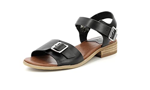 Kickers Damen Bucidi Sandale, Schwarz 82, 38 EU von Kickers