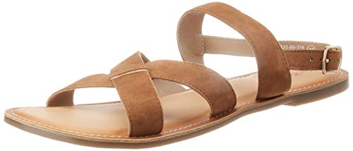 Kickers Damen Diba-2 Slingback Sandalen, Braun (Camel 114) von Kickers