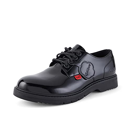 Kickers Damen Finley Lo Schuluniform-Schuh, Schwarz, 38 EU von Kickers