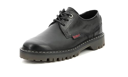 Kickers Damen Kick Deckdear Oxford-Schuh, Schwarz, 38 EU von Kickers