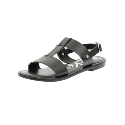 Kickers Damen Kick Dines Flache Sandale, Schwarz, 40 EU von Kickers