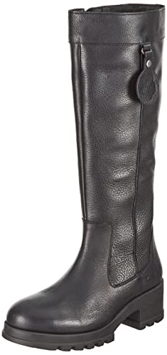 Kickers Damen Kick Higher Kniehohe Stiefel, Schwarz, 36 EU von Kickers